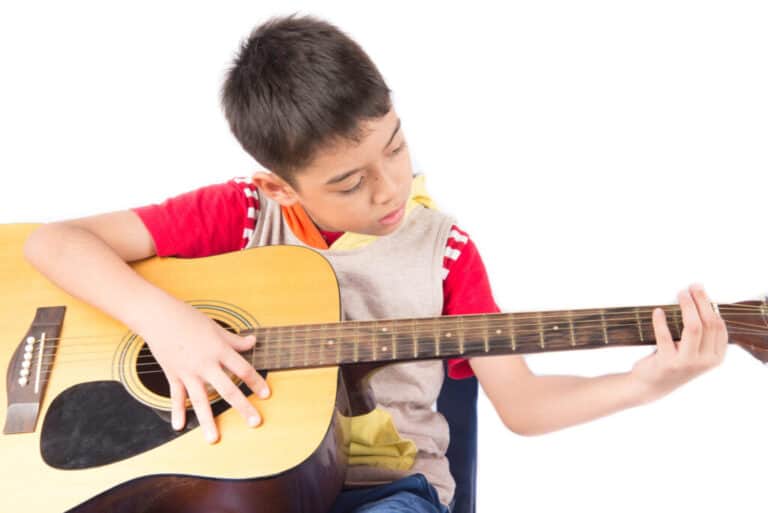 camarillo child learn to play guitar