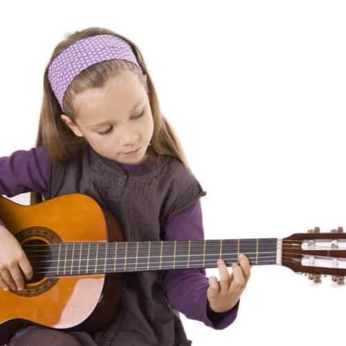 sherman oaks young girl plays guitar